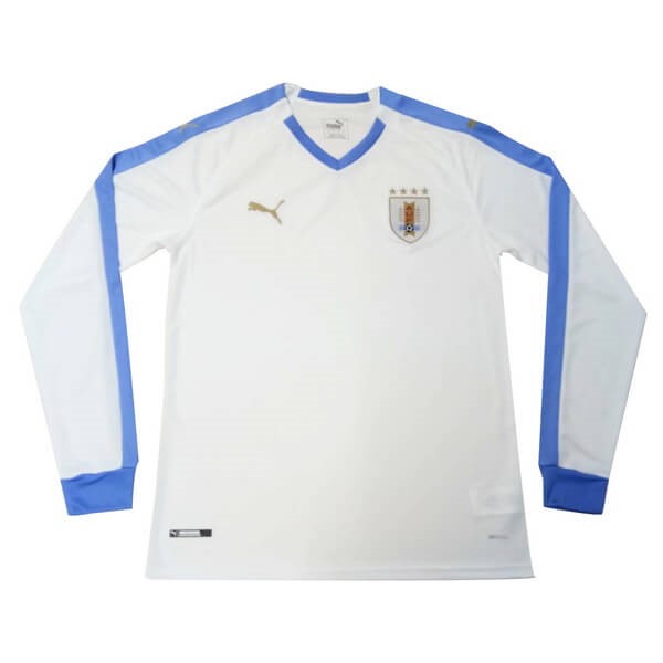 Camisetas Uruguay Segunda equipo ML 2019 Blanco